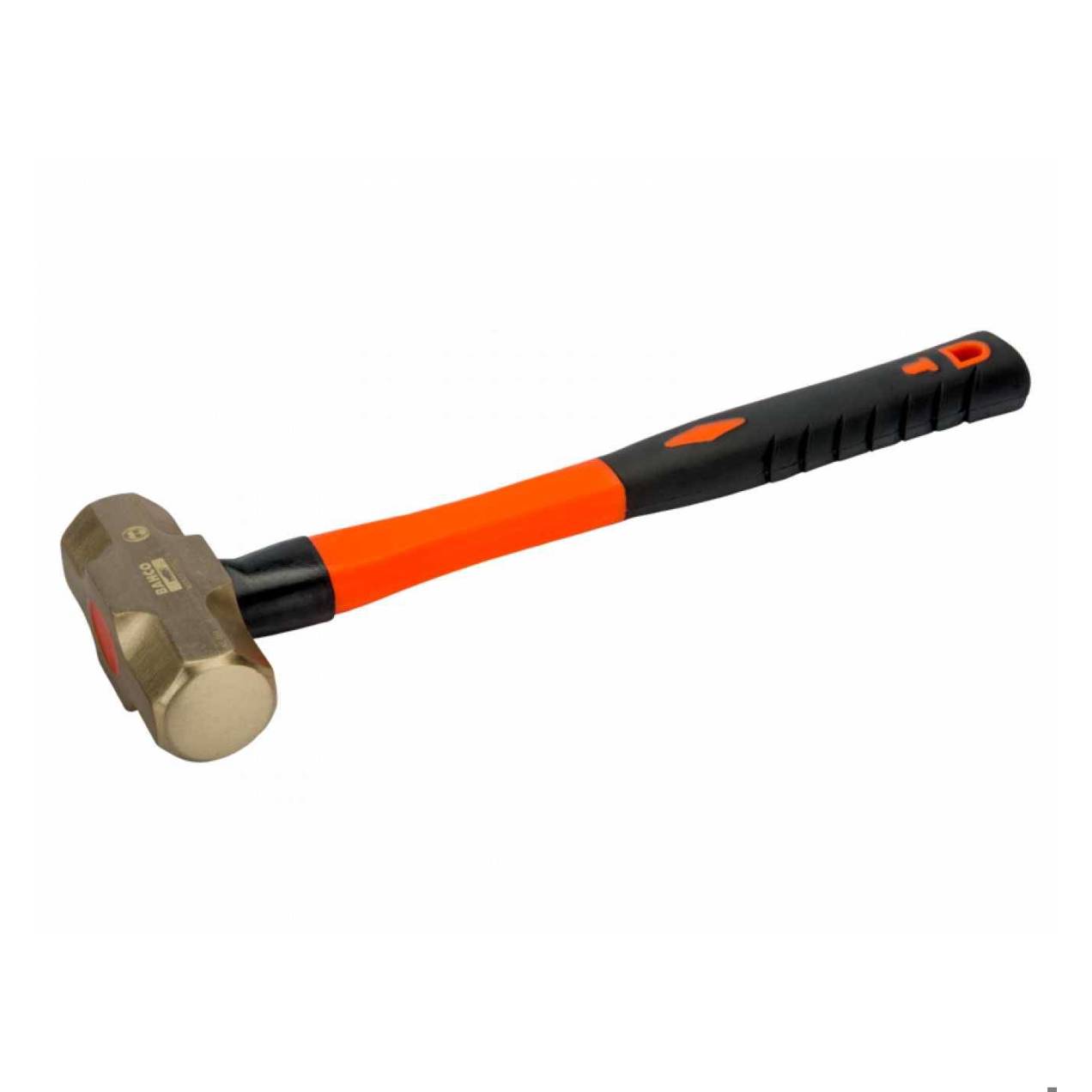 Bahco Vorschlaghammer mit Aluminiumbronze-Kopf und Fiberglas-Griff | funkenfrei | 12 kg
