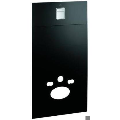 Grohe Design-Glasplatte SKATE C für Rapid SL und Uniset velvet black
