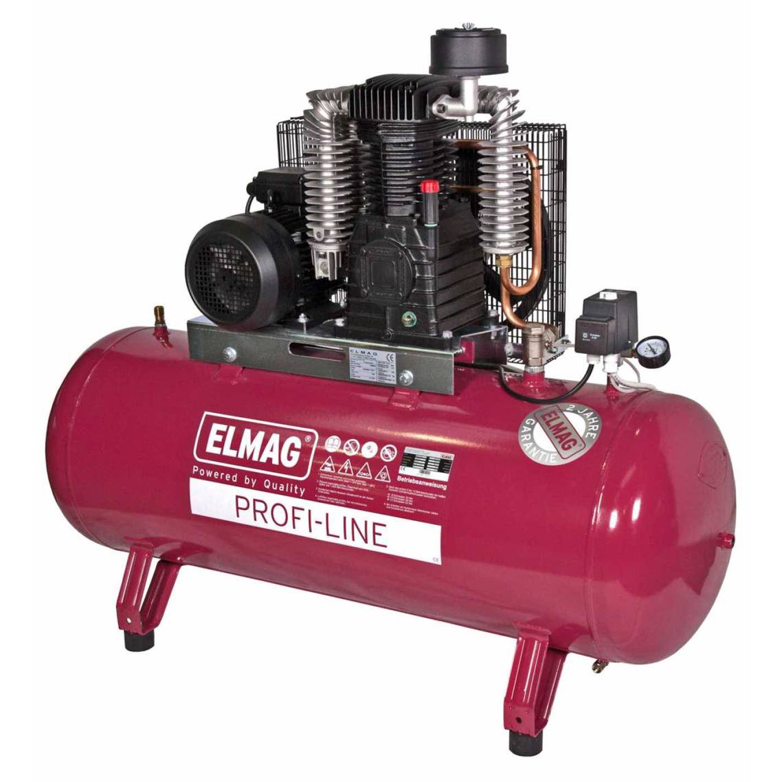 ELMAG Kompressor PROFI-LINE PL-H 800/15/300 D | mit Sterndreieckanlage