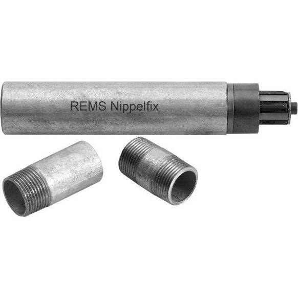Fixierhilfe für Rohrnippel | "REMS Nippelfix" | 1/2"-4" | automatisch innenspannend