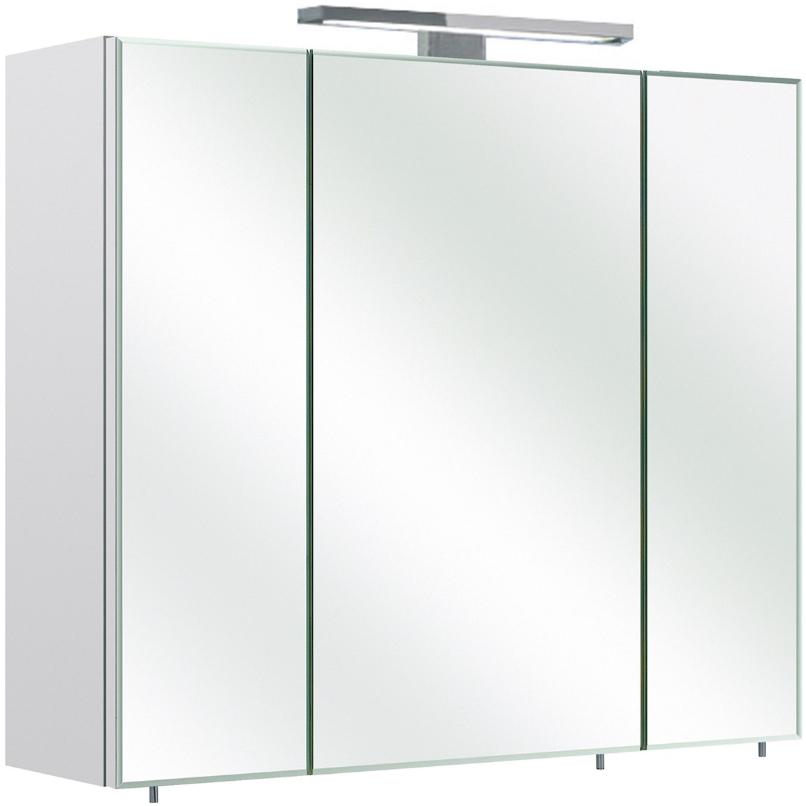 Pelipal Spiegelschrank 08-IV Weiß 70 cm Inklusive Beleuchtung